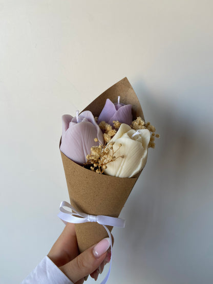 Tulip Candle Bouquet