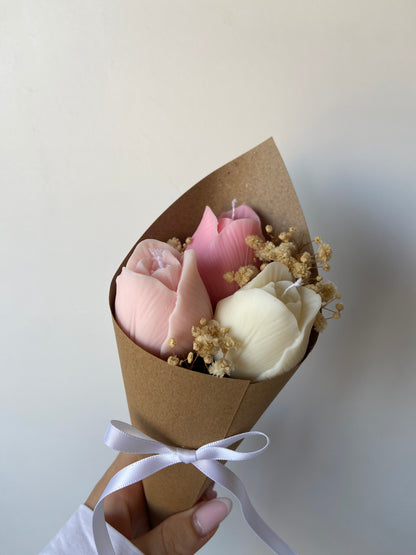 Tulip Candle Bouquet