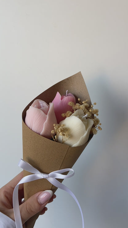 Tulip Candle Bouquet